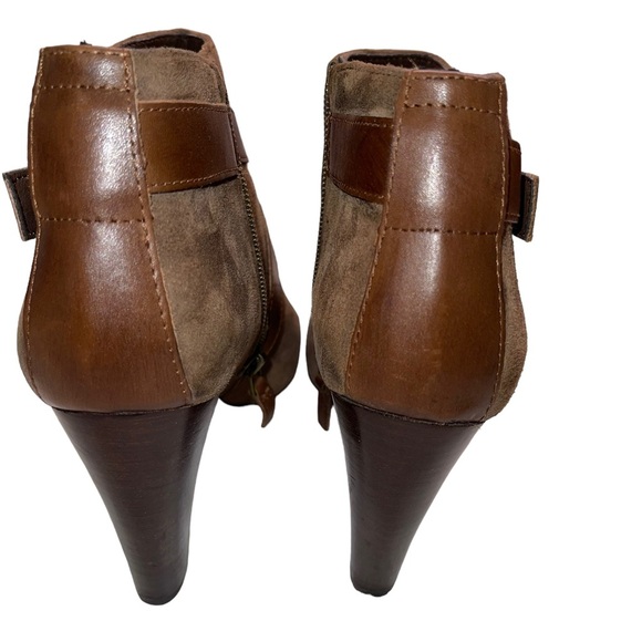Franco Sarto - brown suede Ankle Boots - size 6.5M - EUC - Picture 3 of 6